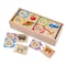 Melissa & Doug Self-Correcting Wooden Alphabet Letter Puzzles 2541 - alternate 1